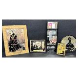 Vintage Advertising Promotional Silhouette Items