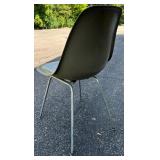 Vintage MCM Eames Molded Fiberglass Side Chair DSX - Tan - Designed by Charles and Ray Eames for Herman Miller