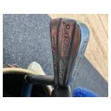 Great Vintage MacGregor Golf Bag with MacGregor and Jack Nicolaus Clubs