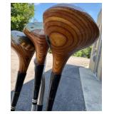 Great Vintage MacGregor Golf Bag with MacGregor and Jack Nicolaus Clubs