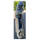 Great Vintage MacGregor Golf Bag with MacGregor and Jack Nicolaus Clubs