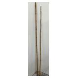 An Old-Time Pair of Cane Fishing Poles