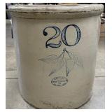 Red Wing Pottery 20 Gallon Crock