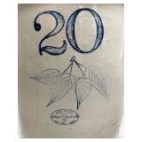 Red Wing Pottery 20 Gallon Crock