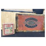 A Nice Variety of Rustic Wood Baskets and Misc Boxes