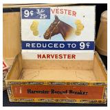 A Nice Variety of Rustic Wood Baskets and Misc Boxes