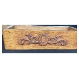 Fun Assortment of Old Wood Items and Brass Owl Clip