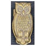 Fun Assortment of Old Wood Items and Brass Owl Clip