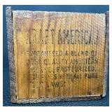 Fun Assortment of Old Wood Items and Brass Owl Clip