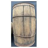 A Pair of Vintage Wood Barrels / Nail Kegs