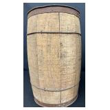 A Pair of Vintage Wood Barrels / Nail Kegs