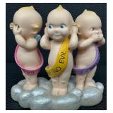 Jesco Kewpie Doll Figurines - Lot of Three