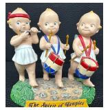 Jesco Kewpie Doll Figurines - Lot of Three