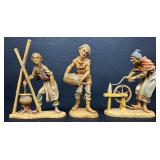 Depose Fontanini Nativity Set  Figurine Collection - 1983 - 18 Collectible Pieces