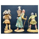 Depose Fontanini Nativity Set  Figurine Collection - 1983 - 18 Collectible Pieces