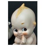 A Cute Collection of Ceramic Kewpie Dolls - Lot of Six