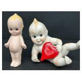 A Cute Collection of Ceramic Kewpie Dolls - Lot of Six