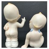 Cute Collection of Ceramic Kewpie Dolls