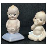 Cute Collection of Ceramic Kewpie Dolls