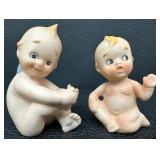 Enchanting Ceramic Kewpie Doll Collection - Lot of Six