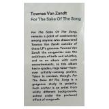 Townes Van Zandt - For The Sake Of The Song Album - New & Sealed - From Vinyl Me, Please