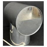 MCM Aurora Chrome Clock Designed by Kirsch/Hamilton Associates w/Corchia and de Harak