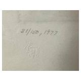 Framed George Cruikshank Etching 