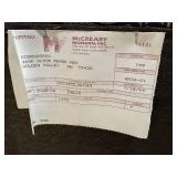 McCreary Modern Armchair and Ottoman Set with Unique Face Design Upholstery