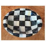 Mackenzie Childs Courtly Check Soap Dish