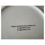 Set of 8 Peggy Fairfax Herrick Luncheon Plates, 8.5"