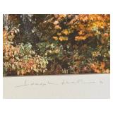 Autumn Forest Scene Art Print by Usery & Heims