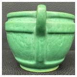 Roseville Pottery Matte Green Jardiniere - Circa Early 1900