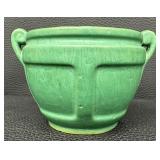 Roseville Pottery Matte Green Jardiniere - Circa Early 1900