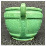 Roseville Pottery Matte Green Jardiniere - Circa Early 1900
