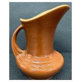 Roseville Pottery Mayfair Pitcher - Brown Glaze - 1103-6