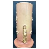 Roseville Pottery Apple Blossom Pink Vase - 387-9"
