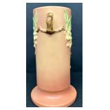 Roseville Pottery Apple Blossom Pink Vase - 387-9"
