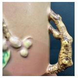 Roseville Pottery Apple Blossom Pink Vase - 387-9"