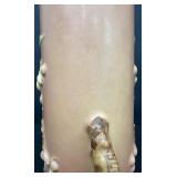 Roseville Pottery Apple Blossom Pink Vase - 387-9"