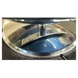 Beautiful Blue and Silver Table Top World Globe