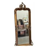 Elegant Grand Decorative Mirror with Ornate Design