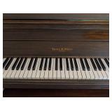 Henry F. Miller Mahogany Parlor Grand Piano