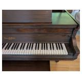 Henry F. Miller Mahogany Parlor Grand Piano