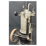 Vintage Vertical Toy Steam Engine
