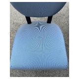 Vintage Classics by Swaim Blue Upholstered Dining Room Chairs - Set of Eight