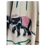 Simply Beautiful Hand Painted Outdoor Umbrella with Stand with Wheels