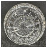 Waterford Crystal Glandore Biscuit Barrel and Lismore Footed Open Sugar Bowl