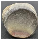 Handcrafted Art Pottery Vase with Unique Form and Textured Finish