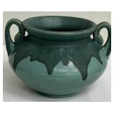 Beautiful Roseville Pottery Carnelian I Blue/Green Glaze Drip Vase