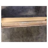 Hampton Bay 12 in. W x 42 in. H Wall Cabinet Flush End Panel in Unfinished for CLICKREADY Technology (5 Pack) Customer Returns See Pictures